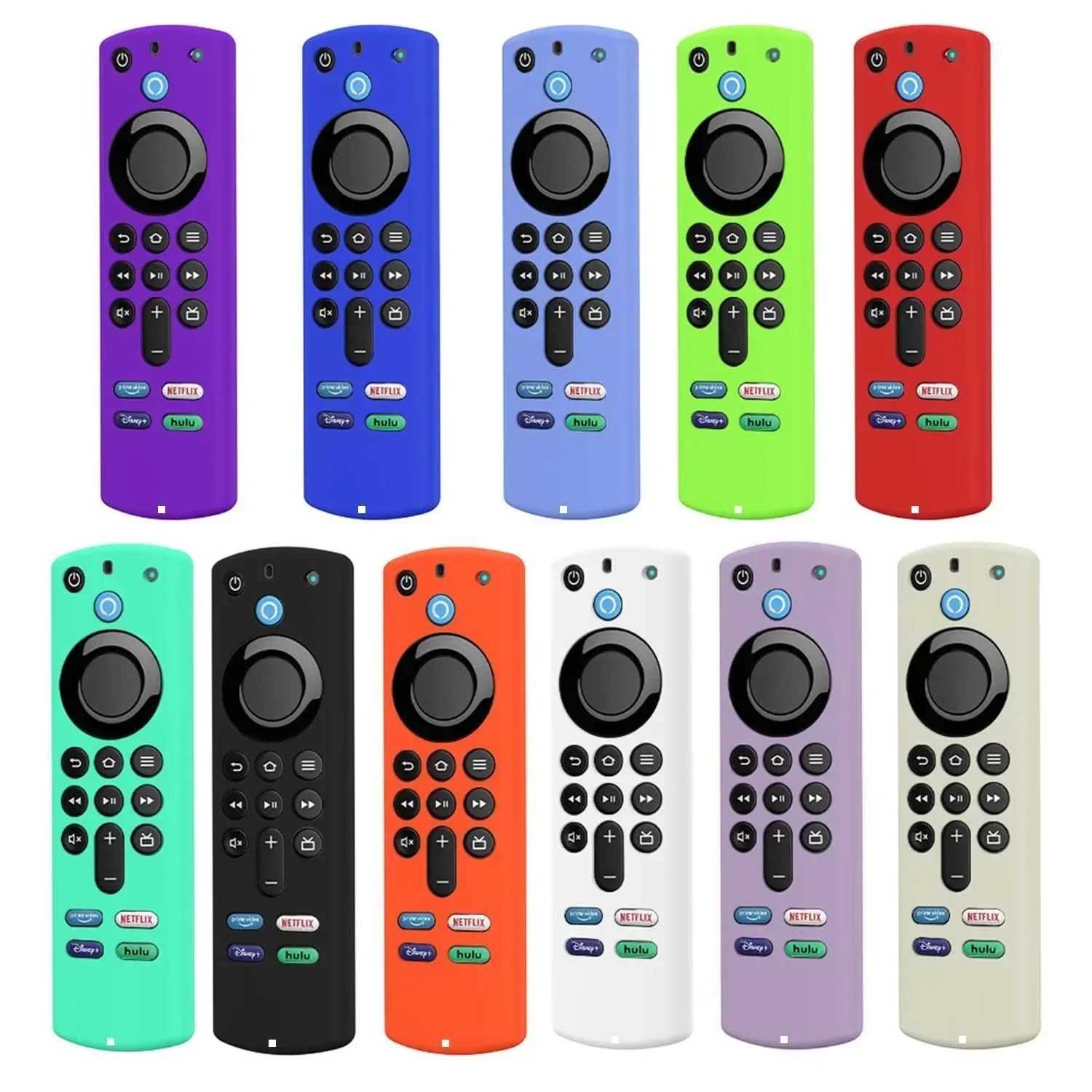 Silicone Case Remote Control for Amazon Fire TV Stick Lite 4K 3rd Gen Alexa