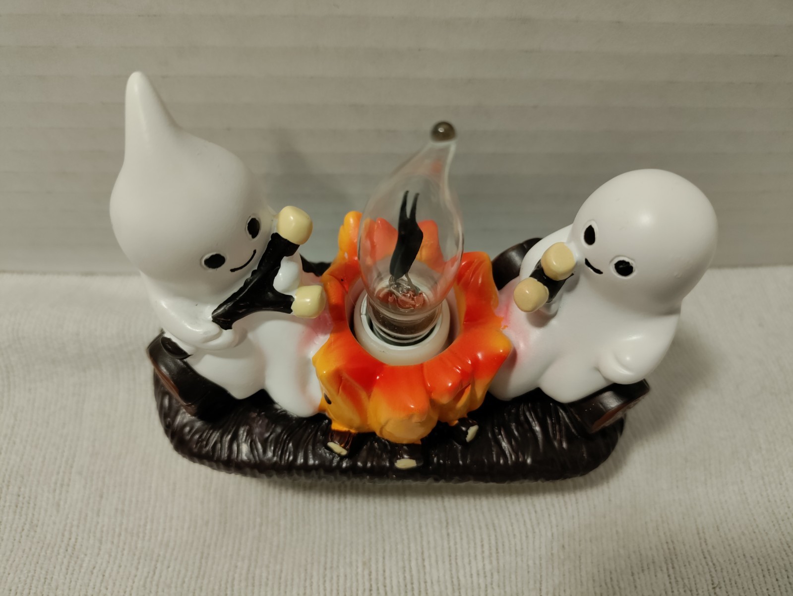 Ghost Night Light Campfire Roasting Marshmallows Flicking Fire Nightlight
