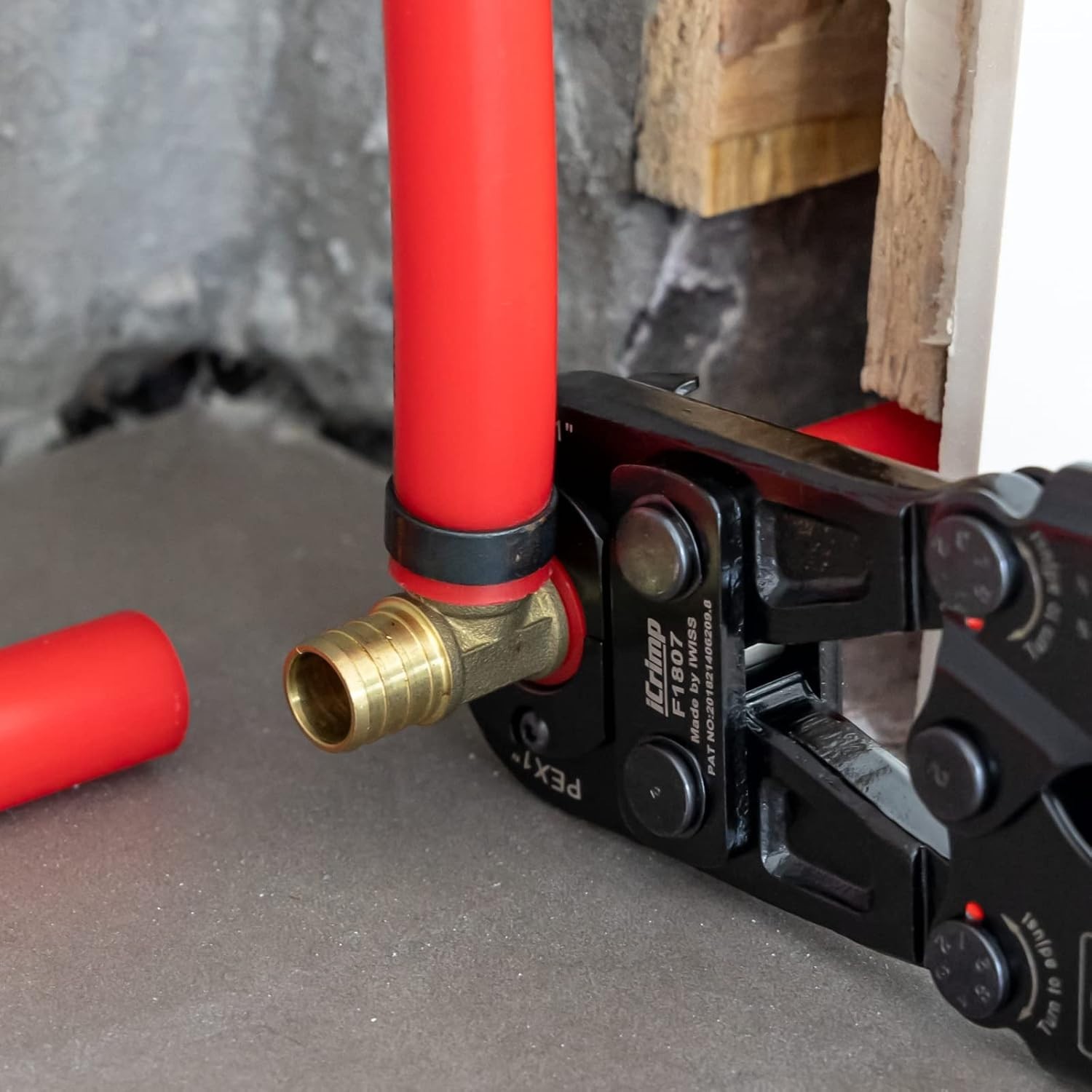 Professional iCrimp PEX Crimping Tool Kit for Efficient Plumbing Installations