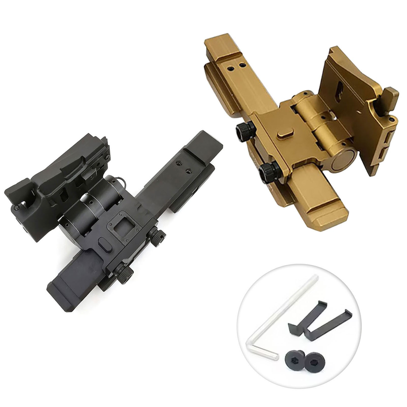 Weapon Side Flip Mount For G33 G43 Magnifie Red Dot Scope Mount Riser Picatinny