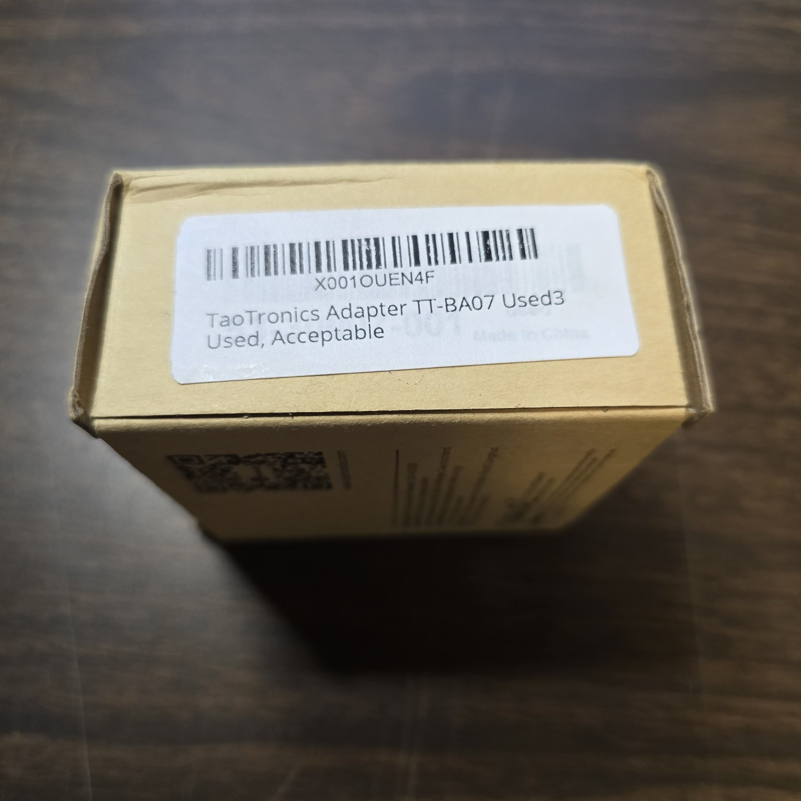 Taotronics TT-BA07 Wireless 2-in-1 Adapter With User Manual