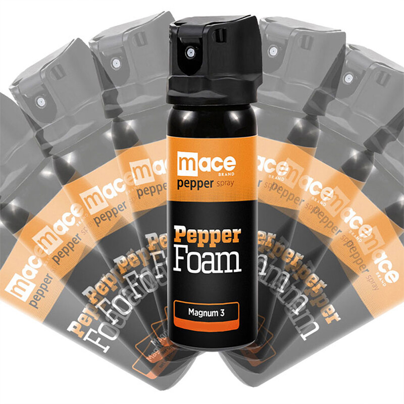 Magnum 3 Pepper Foam - Self Defense Pepper Spray 2 fl oz Free small spray
