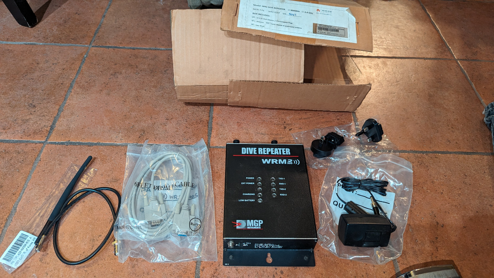 Mirion Technologies MGP Dive Repeater WRM 2900 NEW