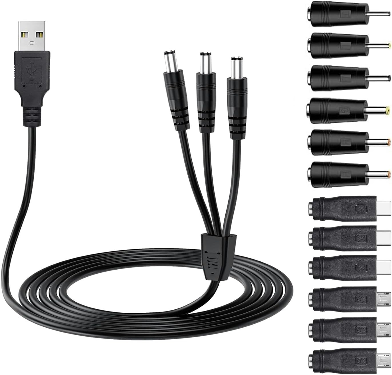Universal Dog Shock Collar Charger Cable, 12-In-1 Training Collar USB Charging C