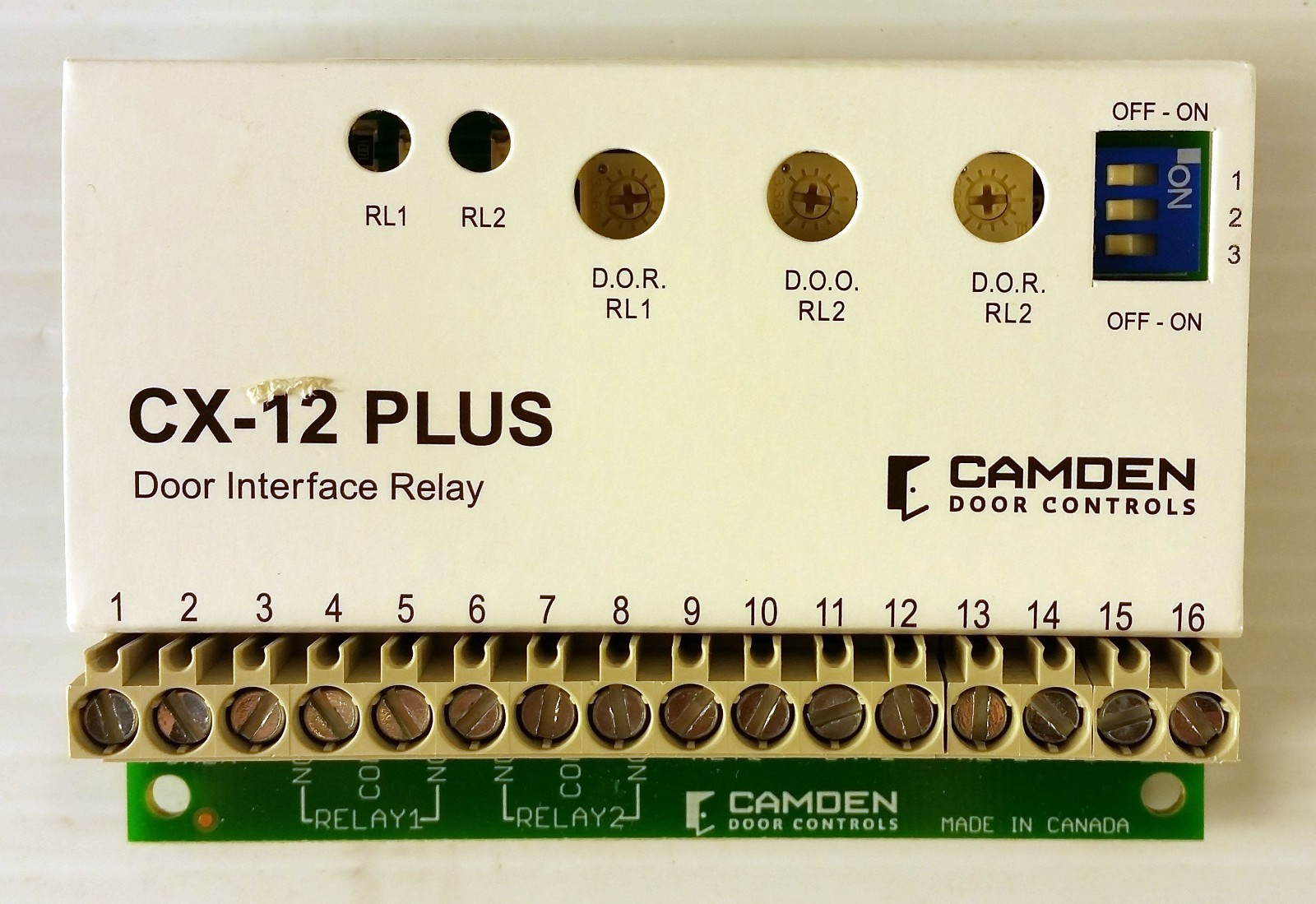 Camden CX-12 PLUS Door Interface Relay
