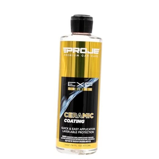 Proje Ceramic Coating - 12+ Month Durability - Easy to 16 Fl Oz (Pack of 1)