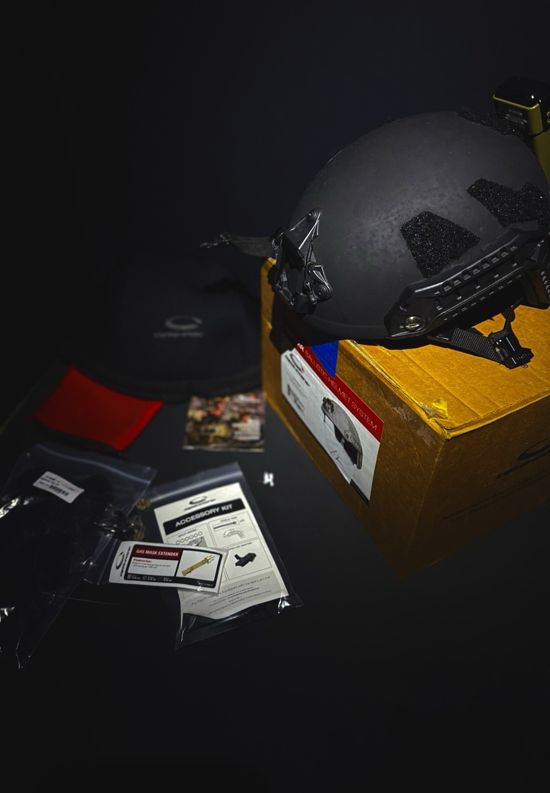 Ops-Core Fast XR High Cut Ballistic Helmet Medium Setup New with Box