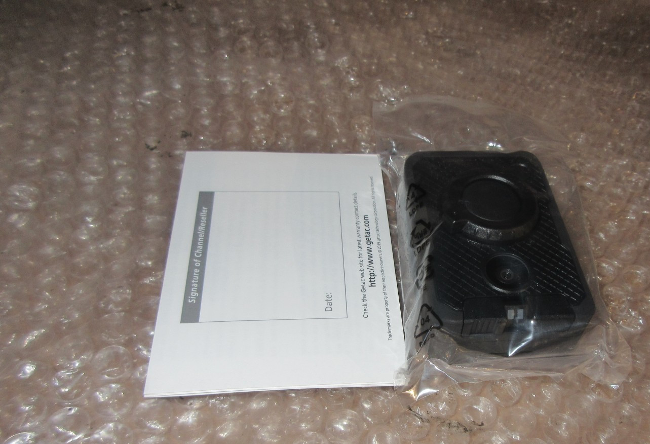 GETAC OVWX2MXXXXX1 BC-02 BODY  CAMERA HD 64GB 30/60 FPS MIL-STDI810G