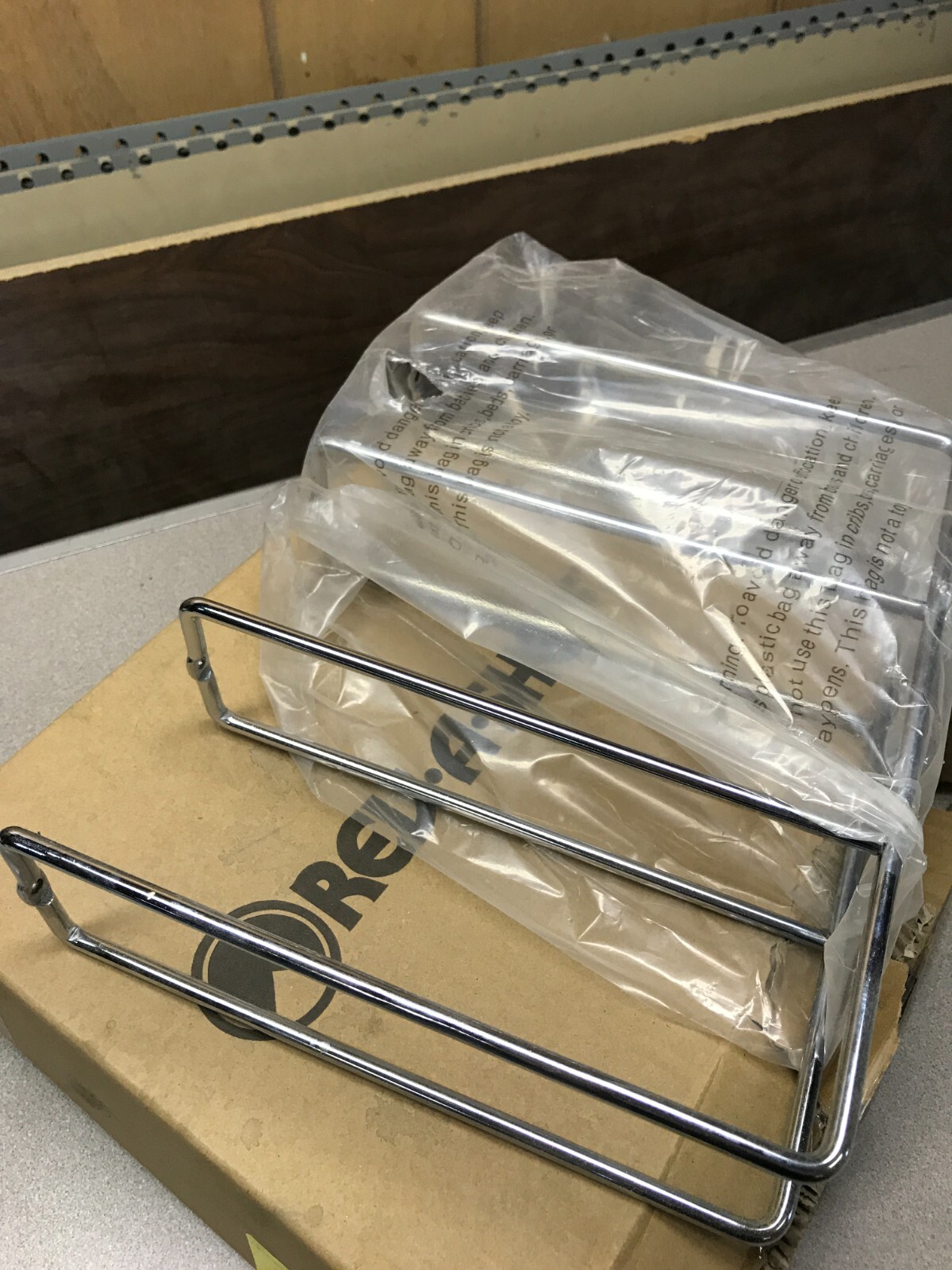 Rev-A-Shelf U-Shape Tray Divider - Chrome Amer Woodmark, X0957740, 5TD-3110-AWC