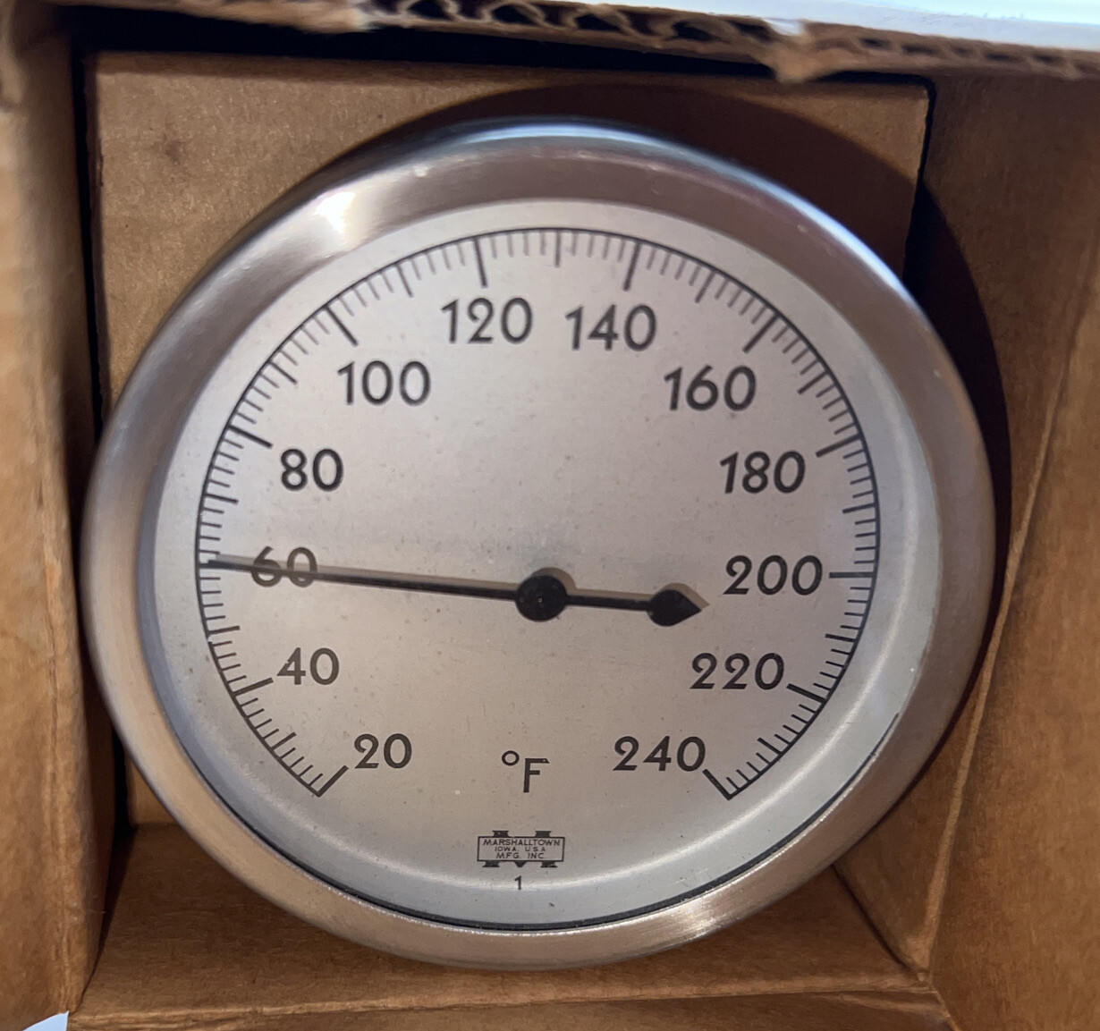 Marshall Town Fig 103 9 In Stem Thermometer