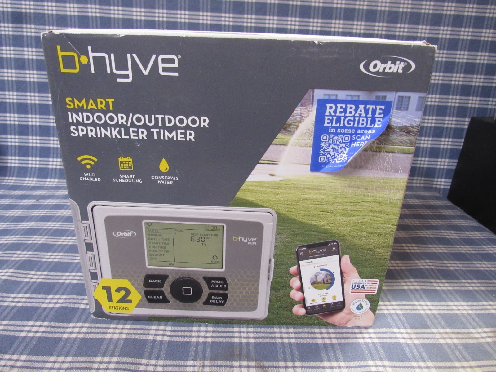Orbit B-hyve 12 Station Smart Wi-Fi Sprinkler Controller (Please Read) FREE SHIP