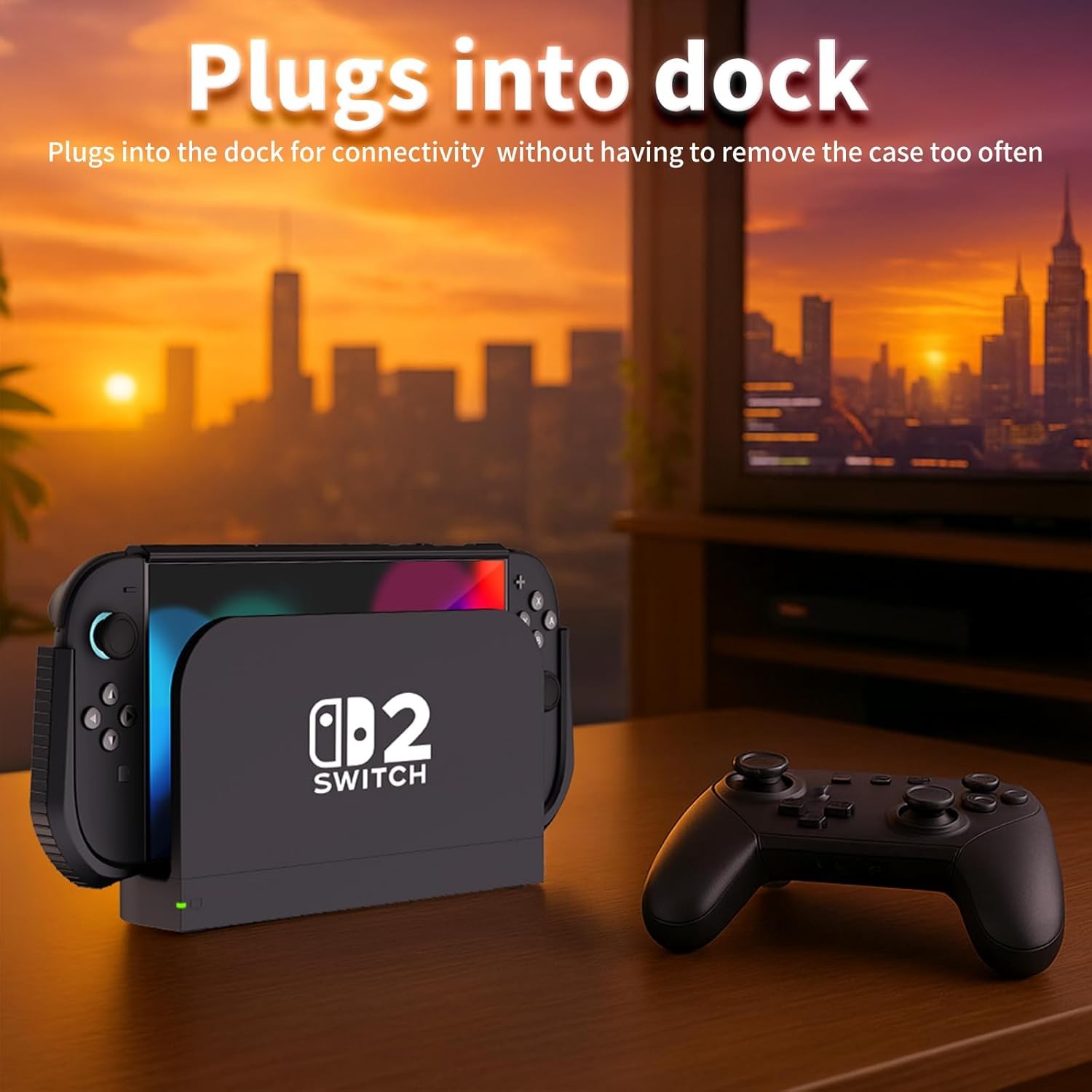 Switch 2 case for Nintendo Switch 2 dockable protective cover TPU Protective New