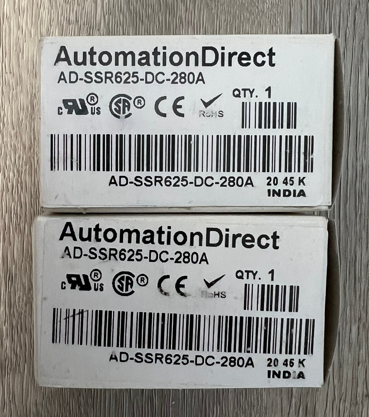 Automation Direct AD-SSR625-DC-280A Solid State Relay