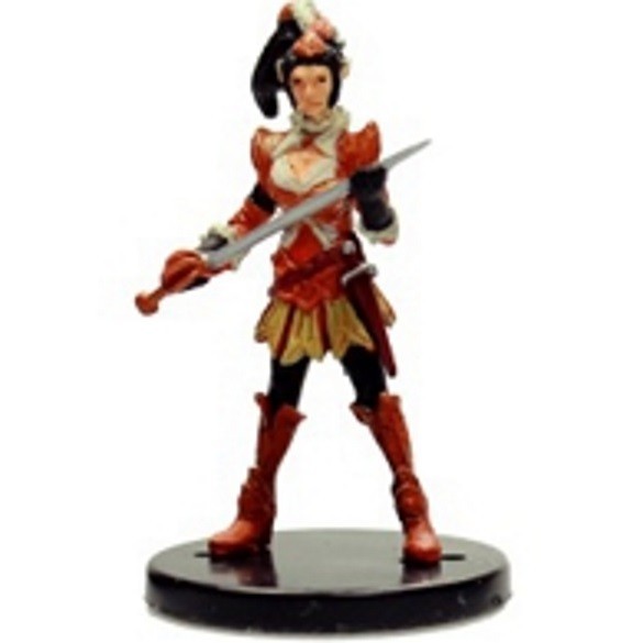 D&D Pathfinder Mini Lost Coast 24 Half-Elf Haughty Avenger UC