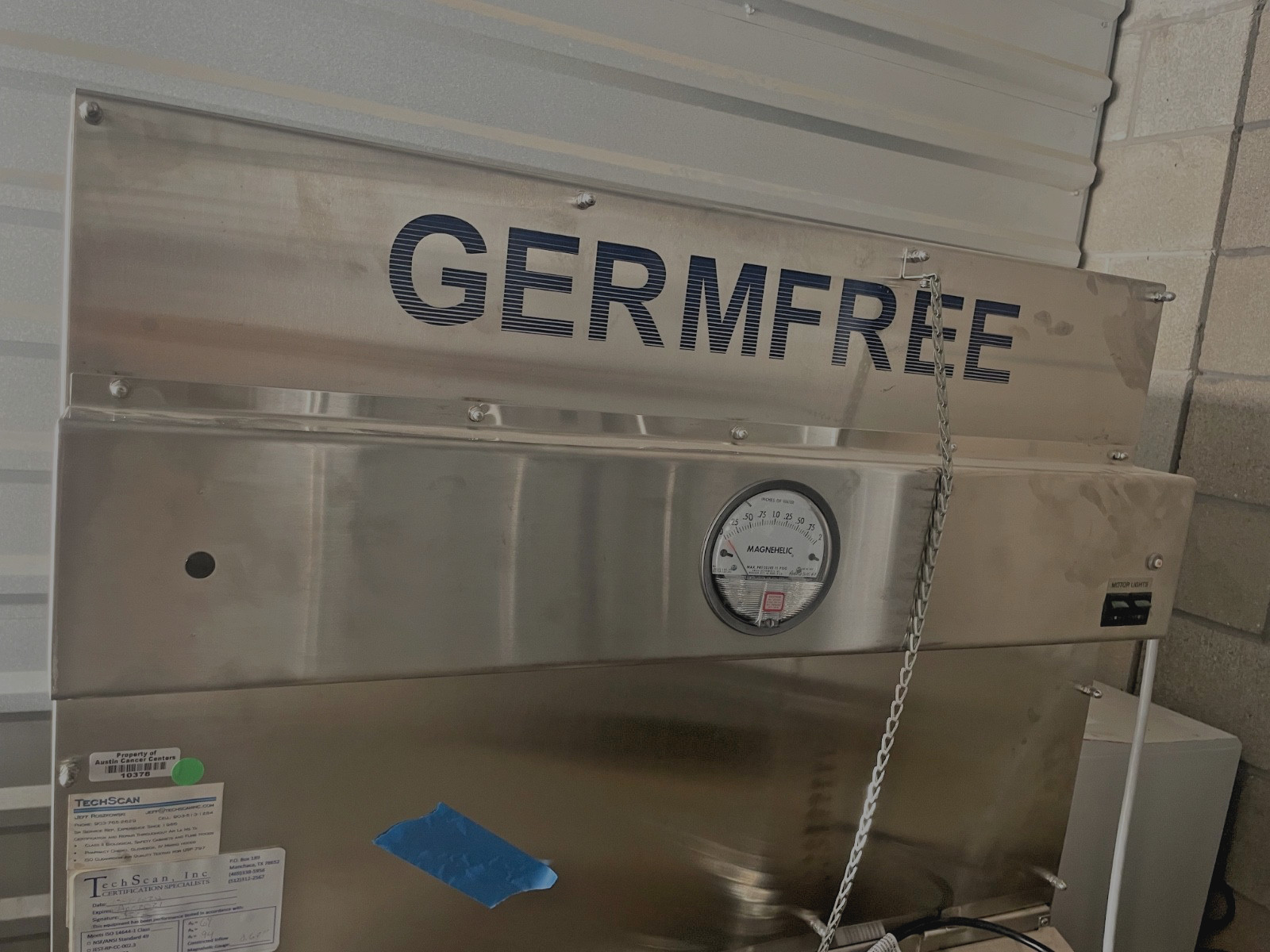 Germfree Stainless Steel Clean Bench/Laminar Flow Hood