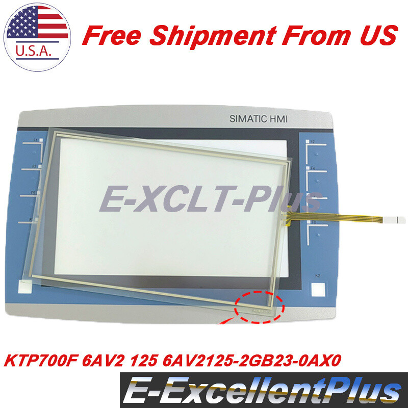 6AV2 125-2GB23-0AX0 Touch Screen &Keypad Membrane For KTP700F 6AV2125-2GB23-0AX0