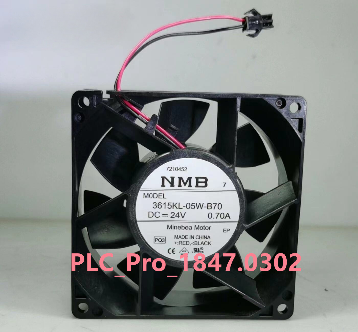 1PCS NEW NMB-MAT 3615KL-05W-B70 inverter cooling fan 24V 0.7A  Fast delivery