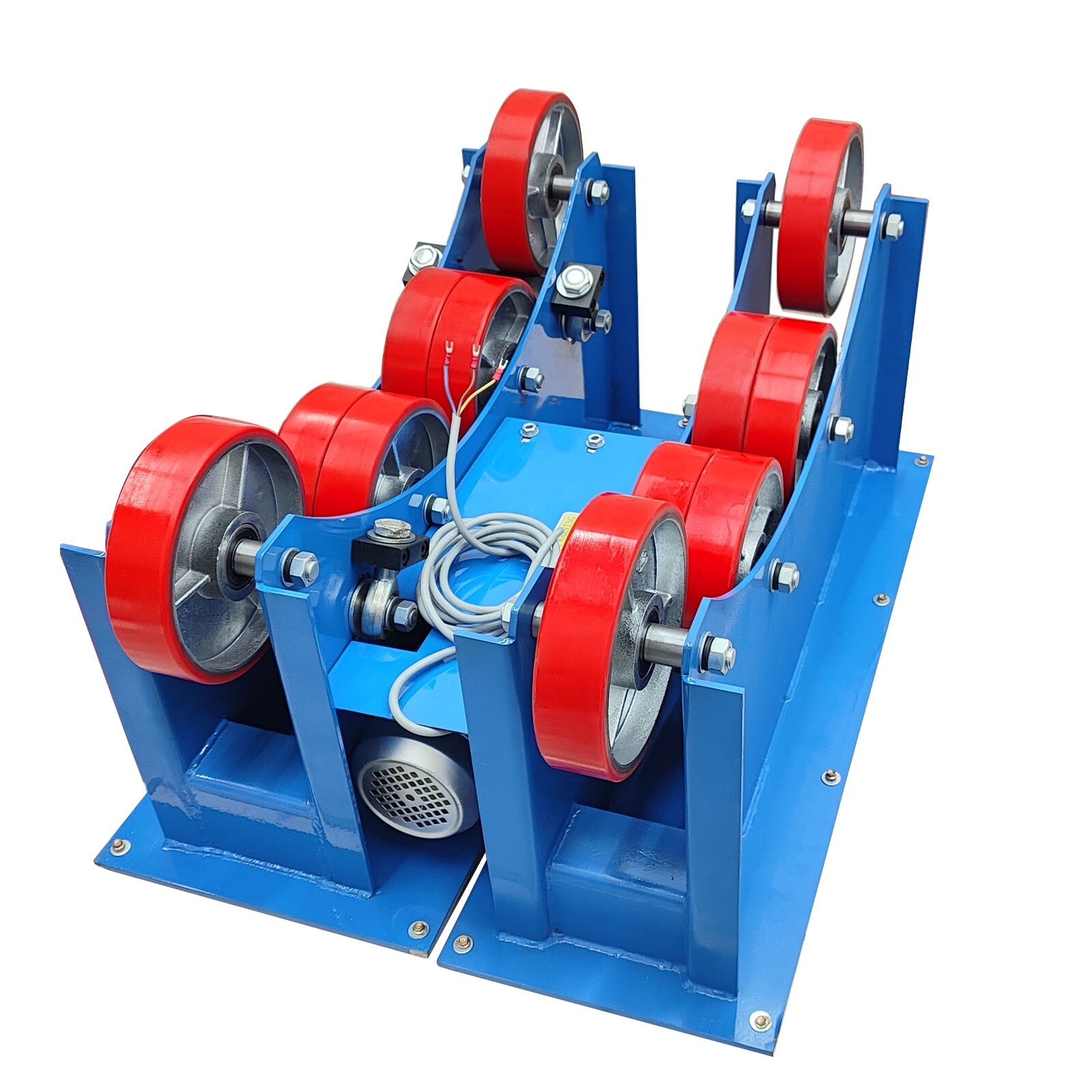 Pipe Welding Turning Roller 3T Adjustable Welding Rotator 220V Remote-controlled