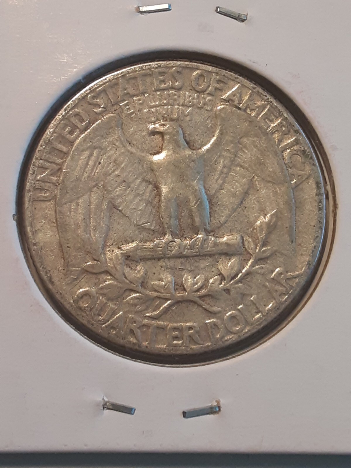 1942 25C US Philadelphia Mint Washington Quarter 90% silver (206-2052/RBA)