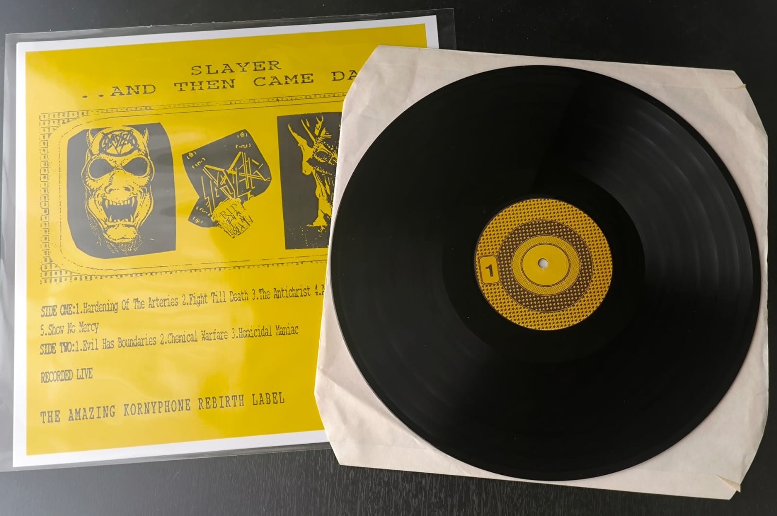 SLAYER  1983 LP VINYL RECORD NEW SPEED THRASH METAL RARE LIMITED