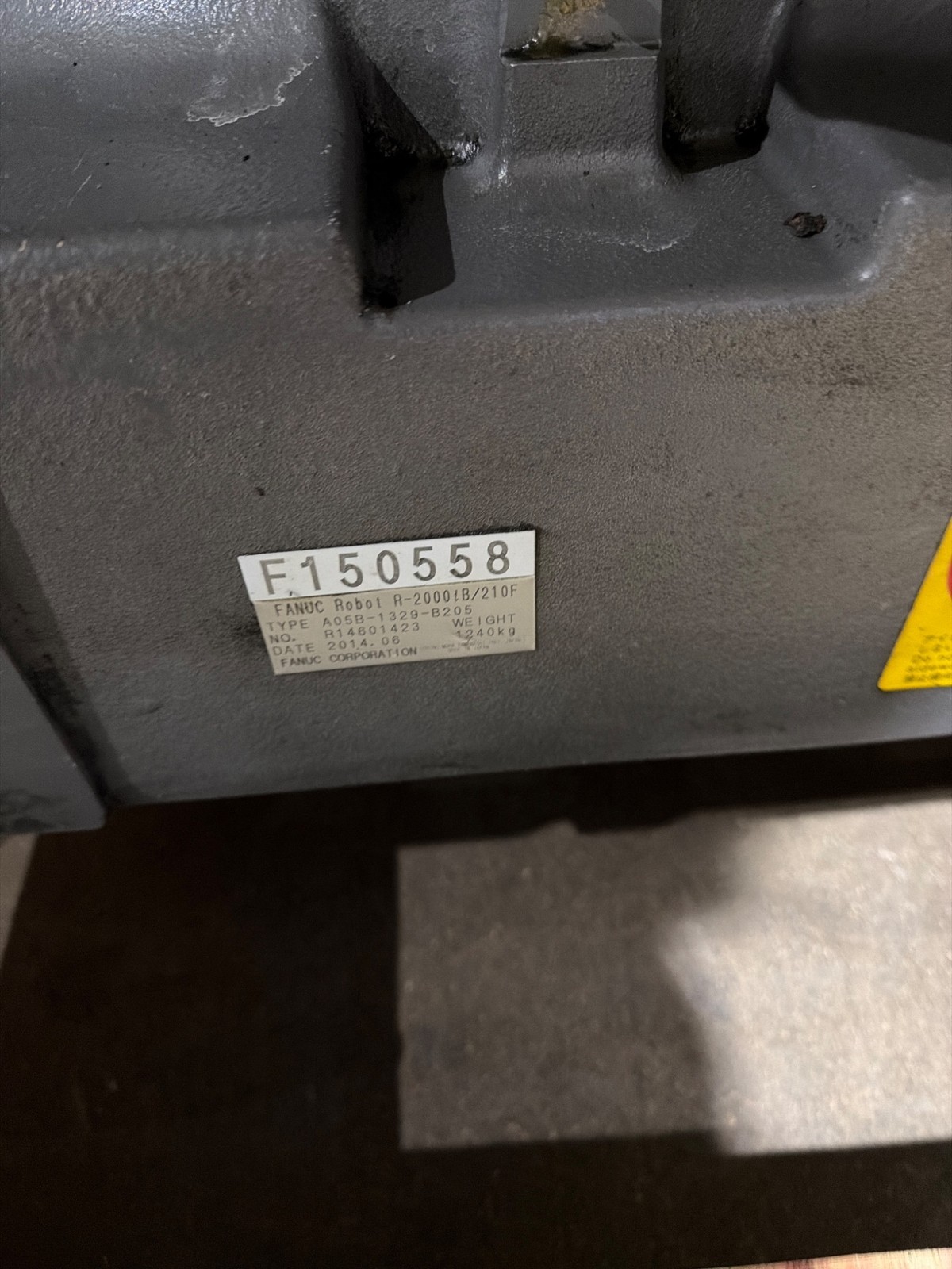 FANUC R-2000iB/210F Complete w/ R-30iB Controls USED