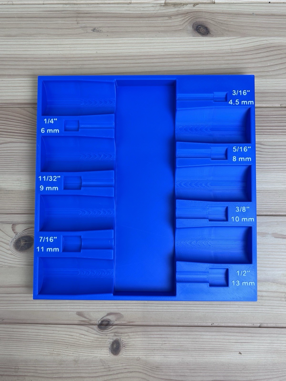 Organizer/Tray for KOBALT Nut Driver Set - Compatible with Model #87050 - Blue
