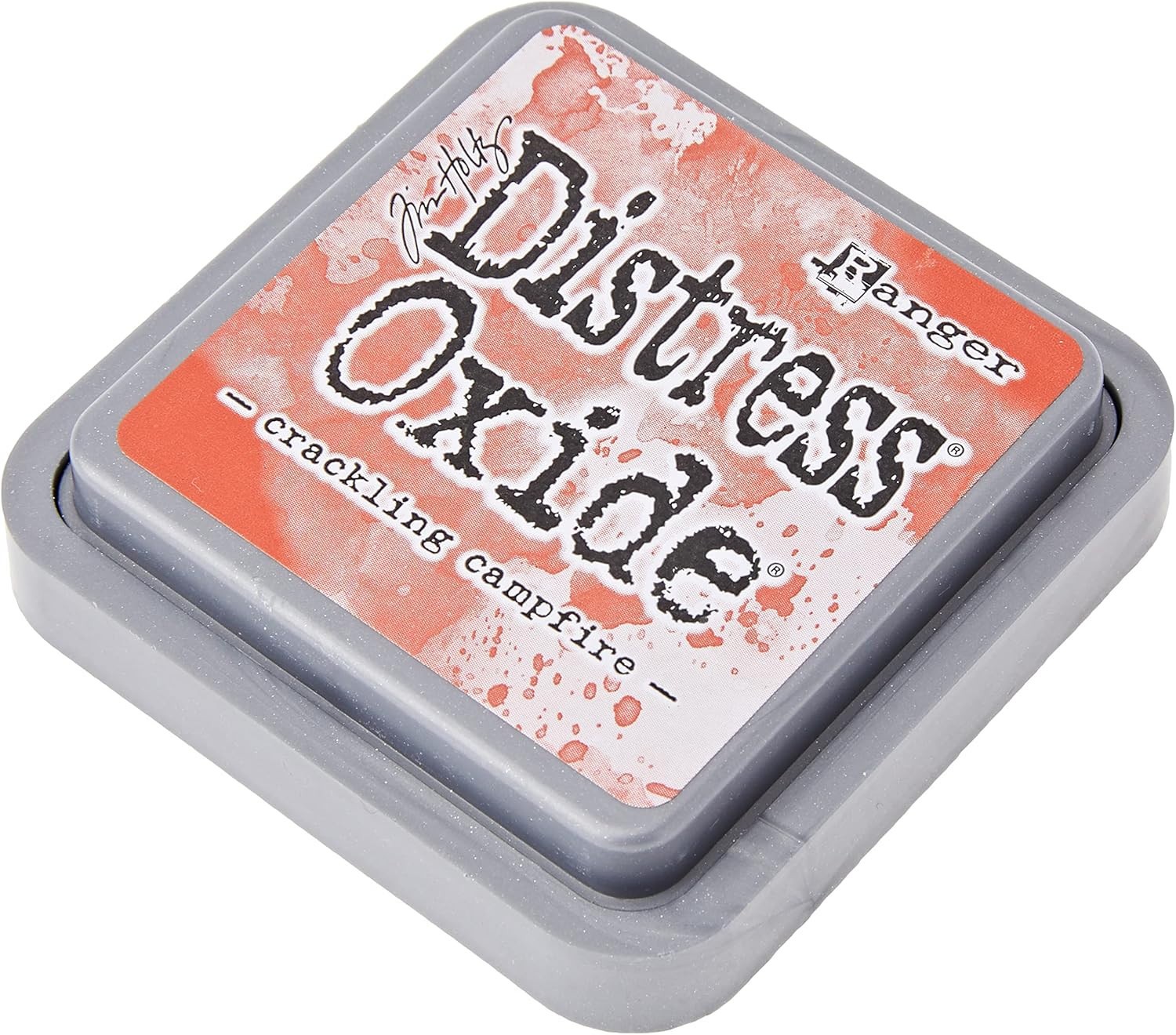 Tim Holtz Ranger Distress Oxide Ink Pad ~ Crackling Campfire ~ 3 x 3 Non-Toxic