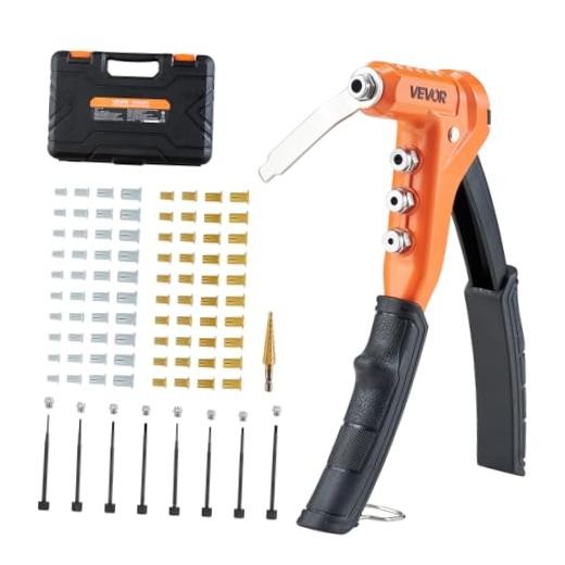 Rivet Nut Tool Kit, 9-Inch One-Handed Rivnut Tool Kit, with 9" RIVET NUT TOOL