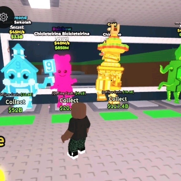 Steal a Brainrot Griffin Rainbow Gold Diamond Secret Virtual Game Asset