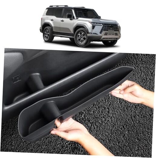 Car Door Panel Storage Box Suitable for 2024-2026 Lexus Gx550 & 550h Silicone