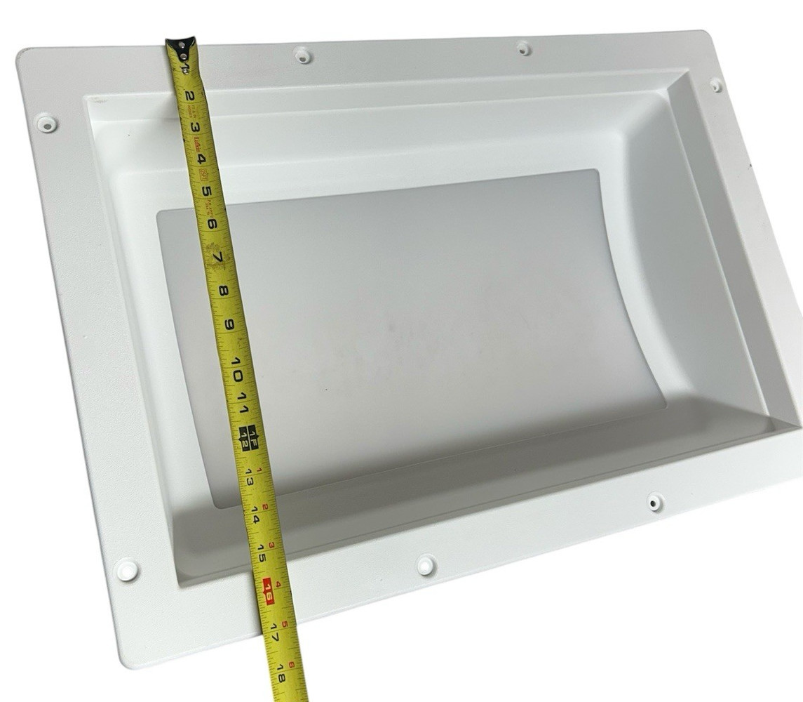 Rv Camper Travel Trailer Motorhome 25"x17" White Inside Interior Dome Skylight