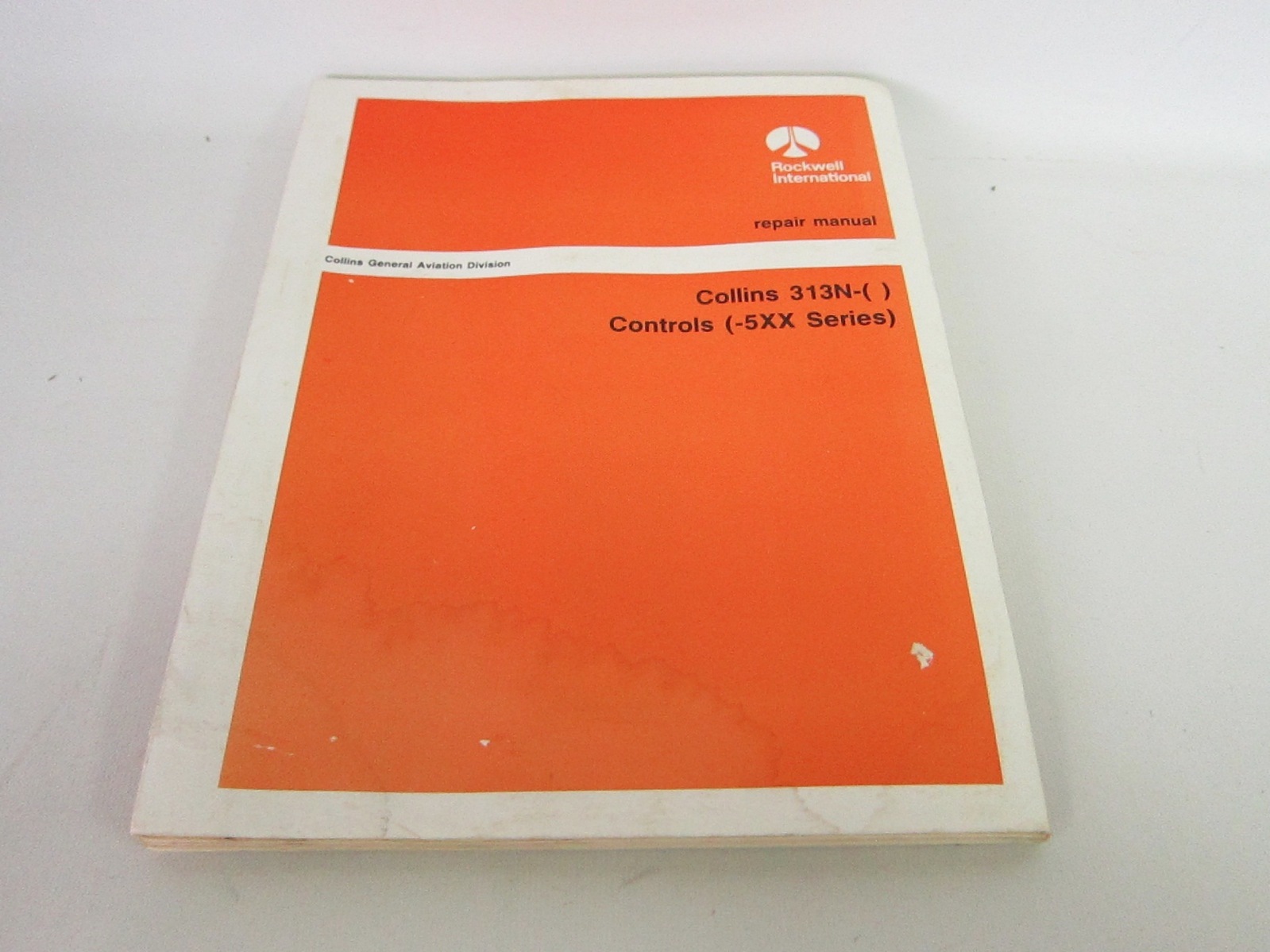Collins Service Repair Manual Instruction Book 313N Controls -5XX Series  