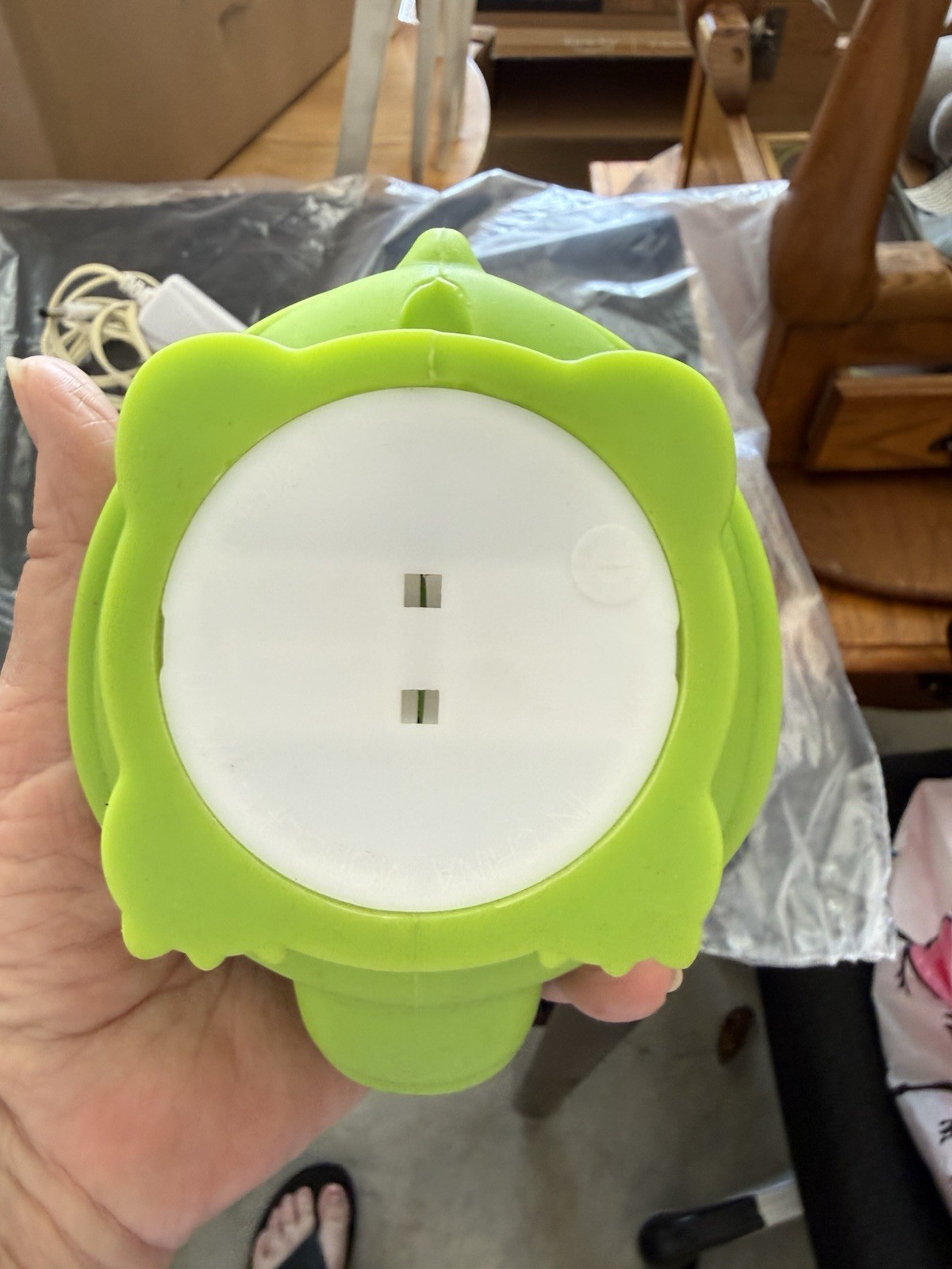 Turtle Night Light Soft With Cord Push Button Turtle