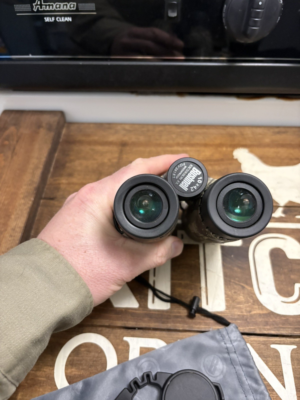 Bushnell binoculars 10x42 Chuck Adams Excursion EX