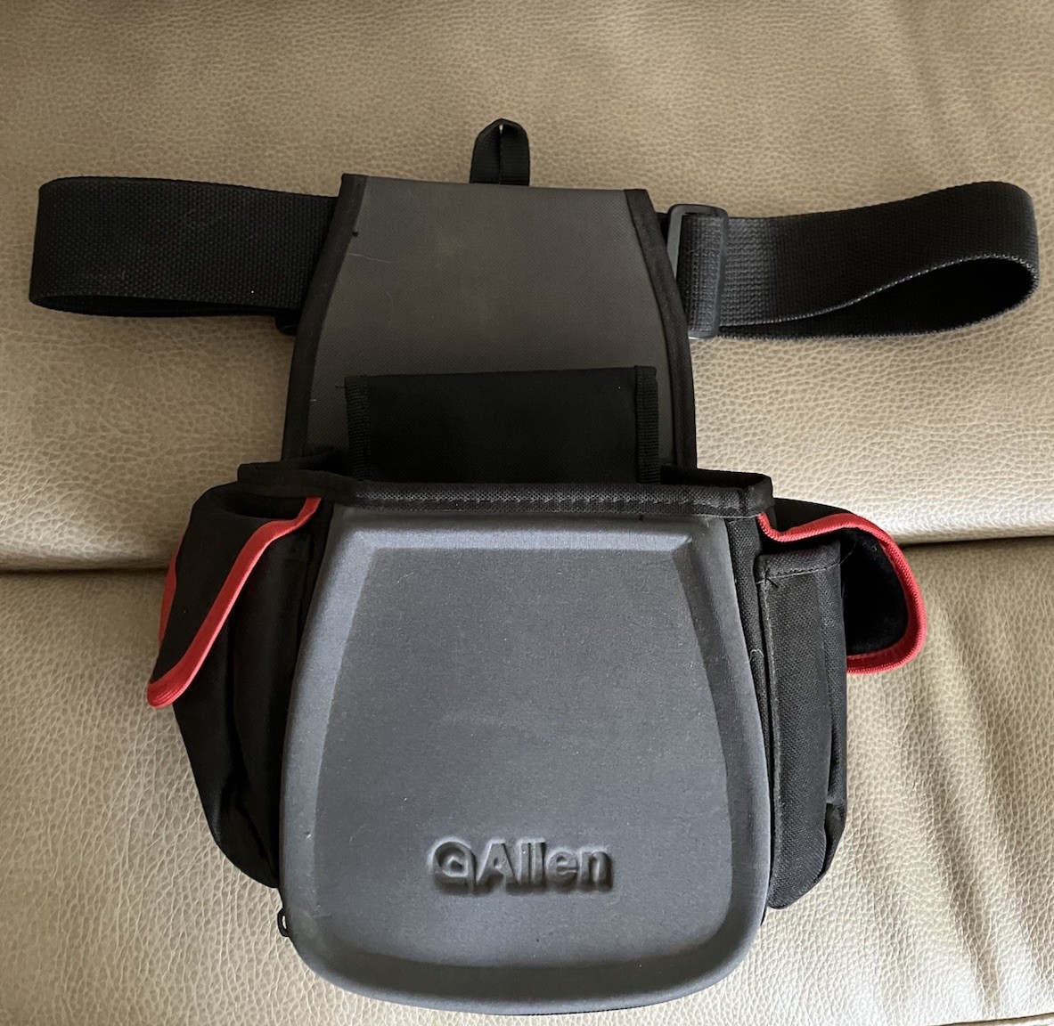 Allen Gray/Black Eliminator Basic Double Compartment Field / Range Bag
