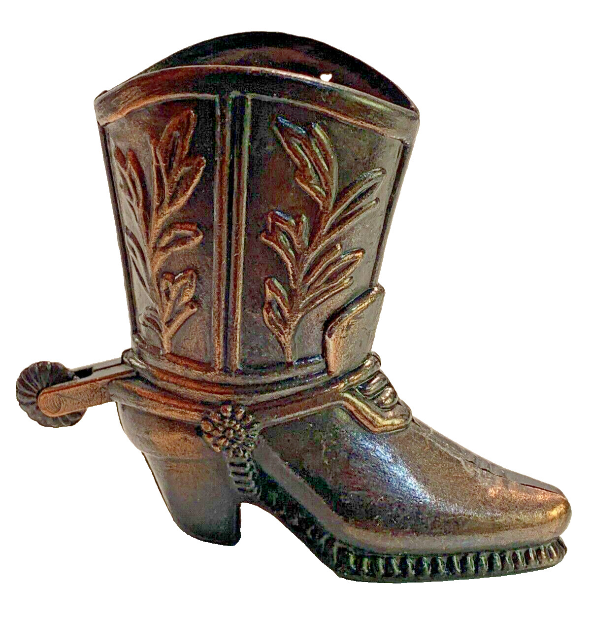 Vintage Die-Cast Pencil Sharpener Cowboy Boot With Spur PSD3