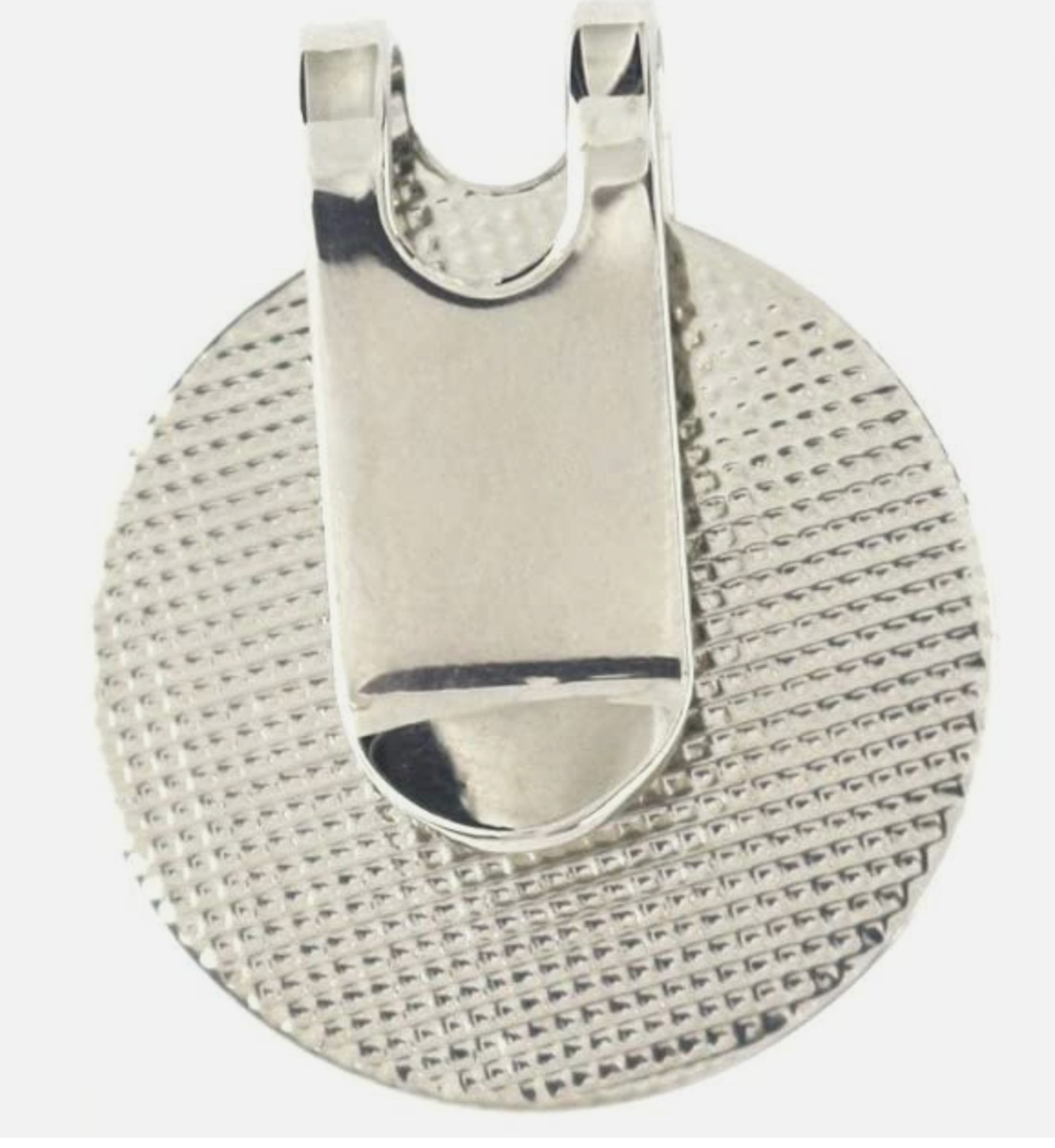 SMILEY FACE GOLF BALL MARKER WITH MAGNETIC HAT CLIP