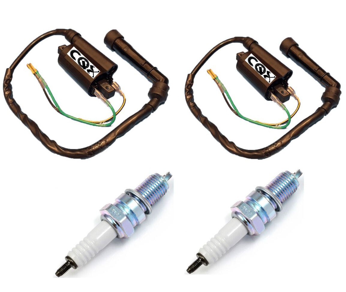 2x Ignition Coil Spark Plug For Intruder VS700GL EF/EP/F/P VS750GLP VS800GL