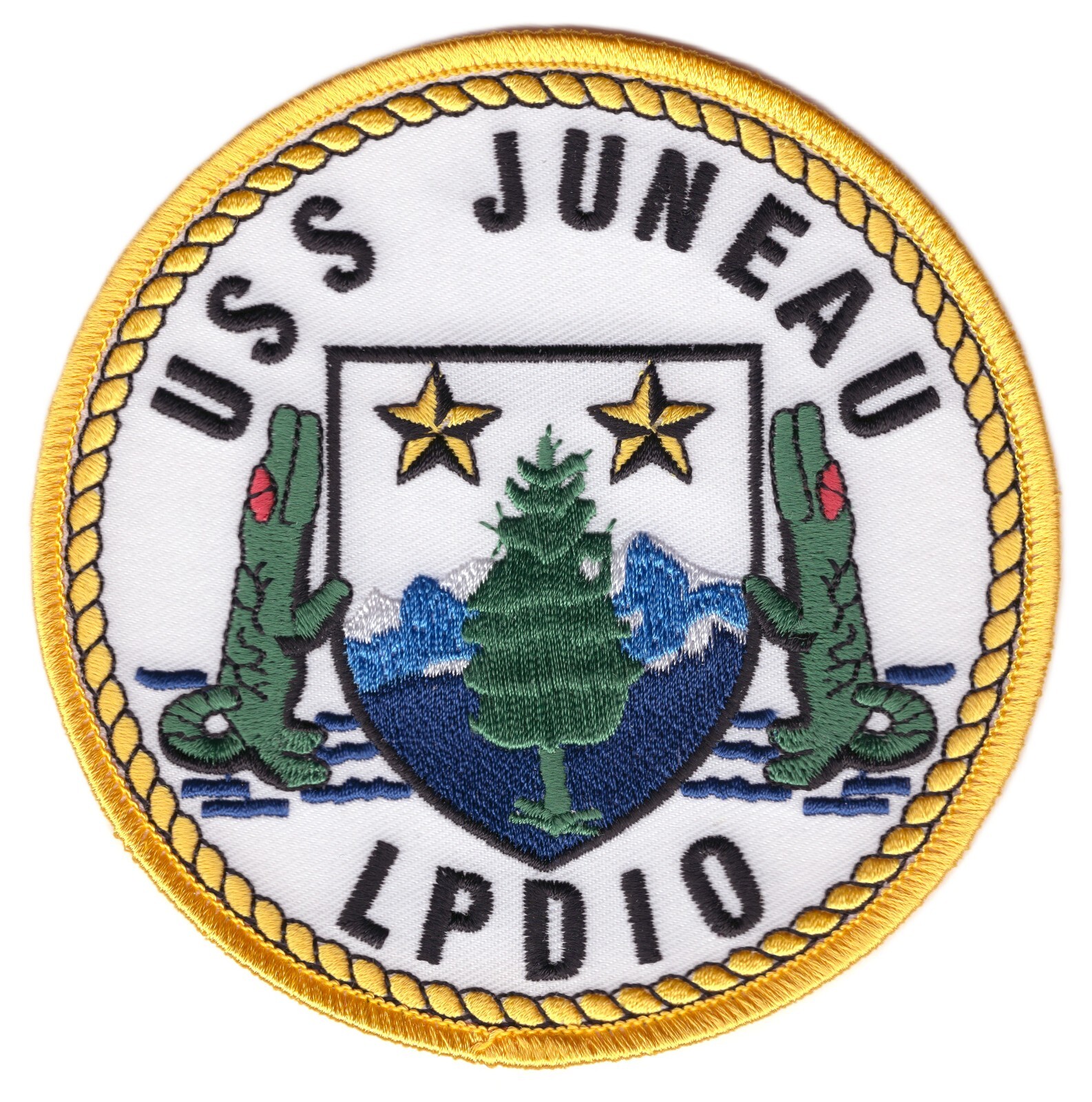 LPD-10 USS Juneau Amphibious Transport Dock Patch