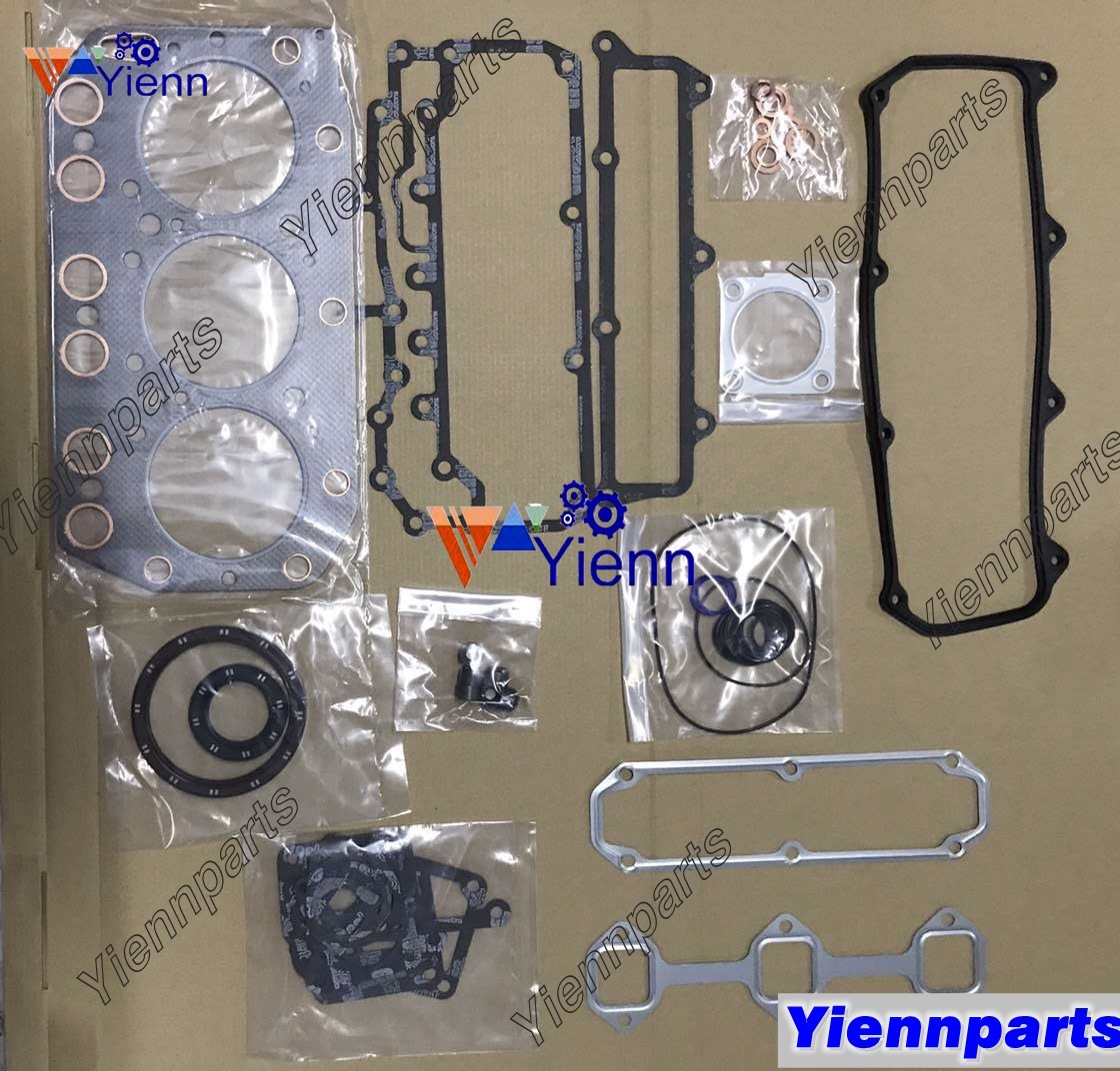 For Yanmar 3TN100 3TN100E Overhaul Head Gasket Set Kit Fit Daewoo DSL801 Engine