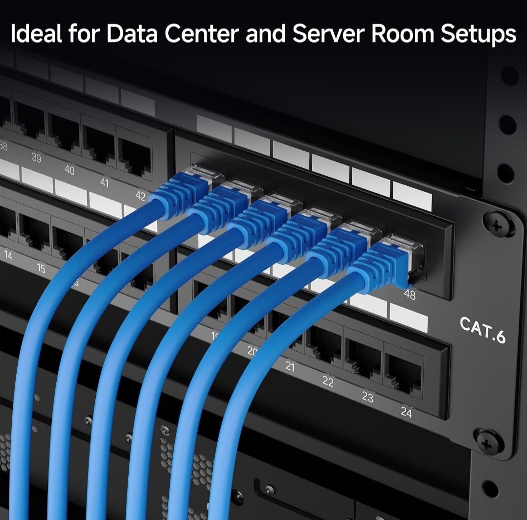 Cable Matters 180012-CAT6 Rackmount or Wallmount 48-port Cat6 Rj45 Patch Panel