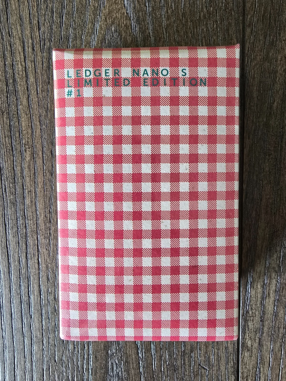 Ledger Nano S - Limited Edition #1 - Pizza Day - Sealed with Proof of Purchase