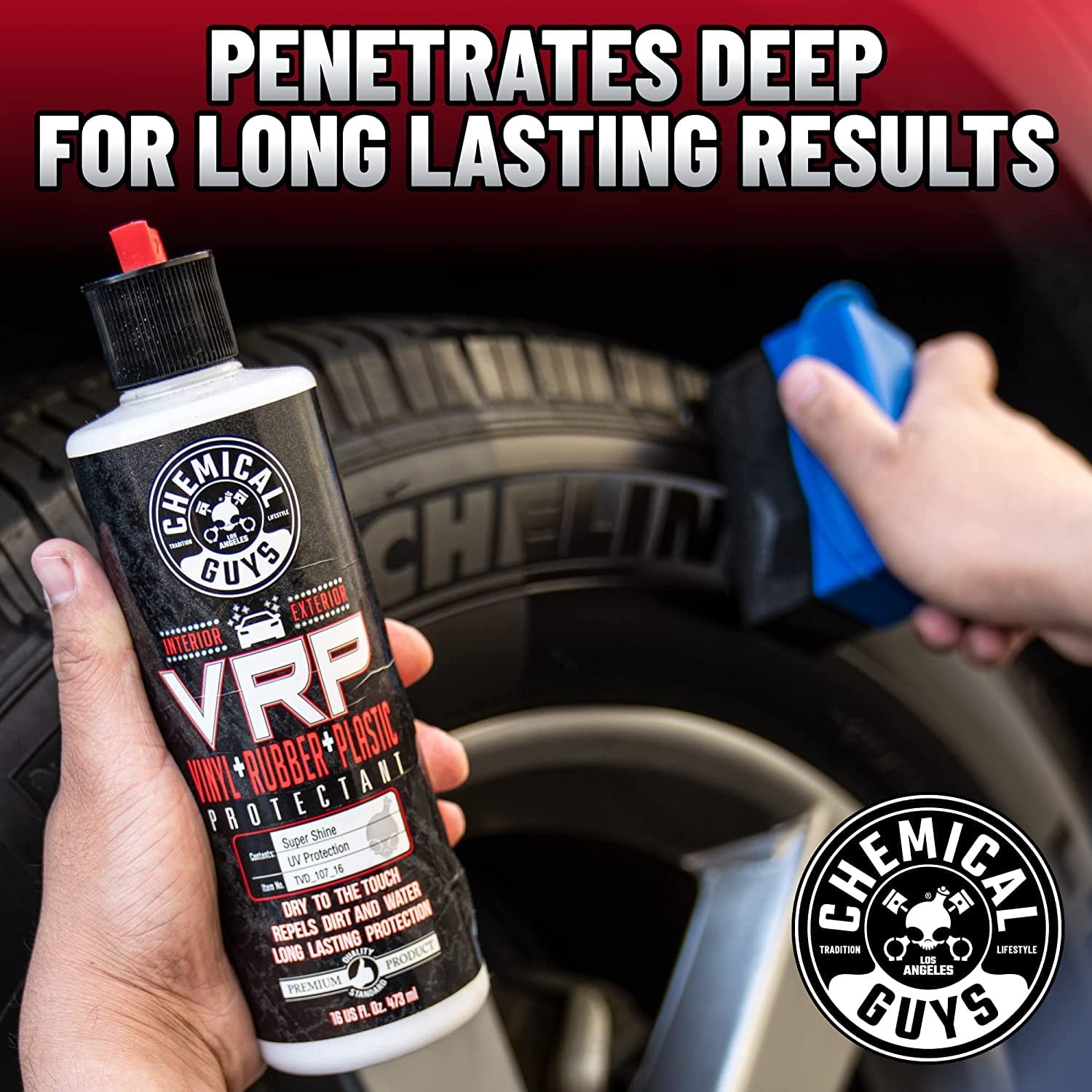 VRP Protectant Kit set include Detailing Applicators set 16 oz Black