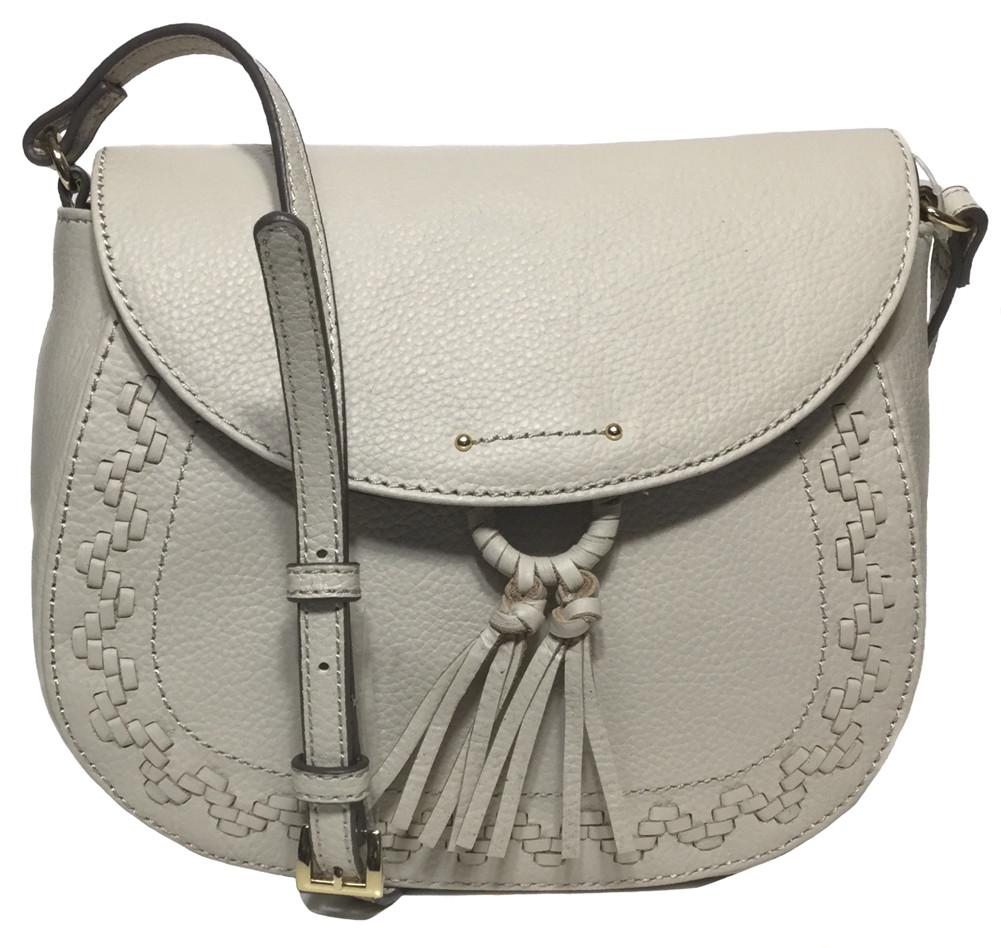 NWT Tignanello Lillie Saddle Cross Body W/RFID Protection, Sand Color MSRP: $129