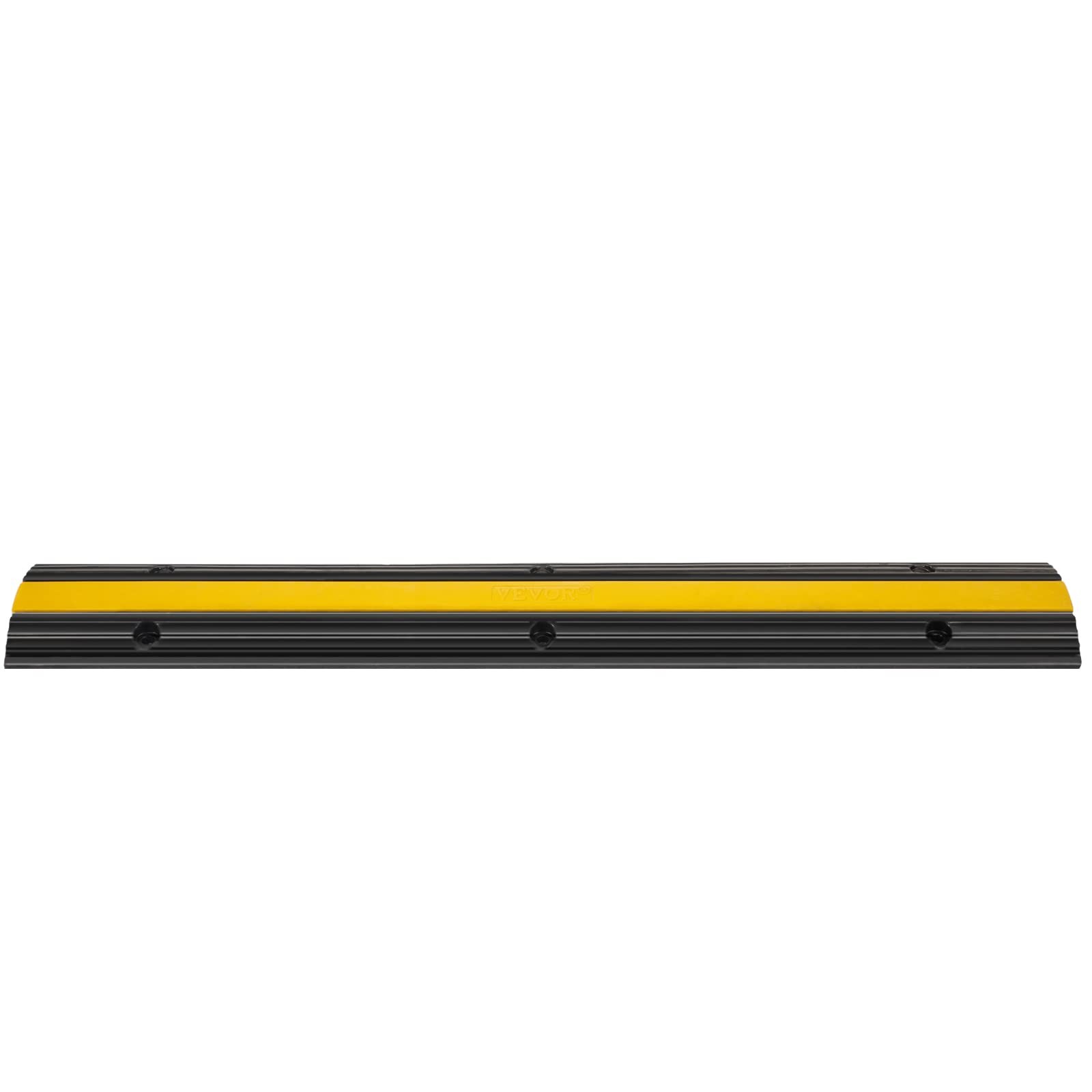 Heavy Duty Cable Protector Ramp 22046lbs Load Capacity 4 Pack Black Yellow