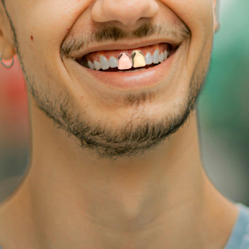 5 Pcs Costume Tooth Cap Single Style Teeth Grill Grills for