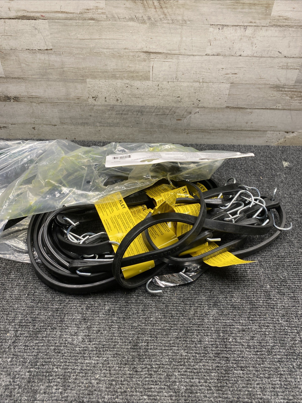 Stanley Tarp Straps, 41 in, 10-Pk