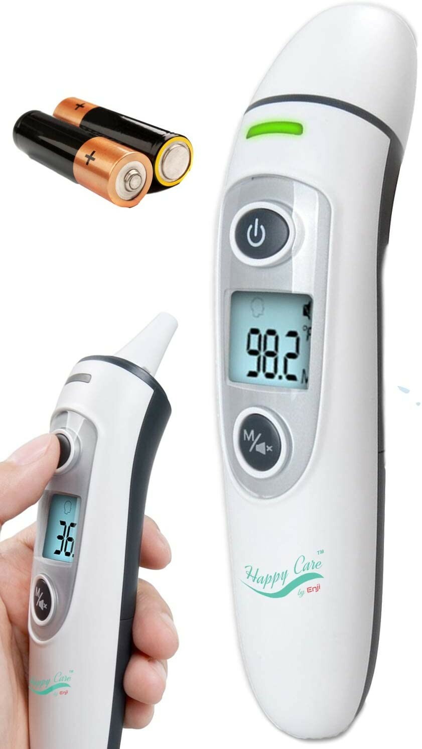 Medical NON-CONTACT Body Forehead IR Infrared Laser Digital Thermometer-in stock