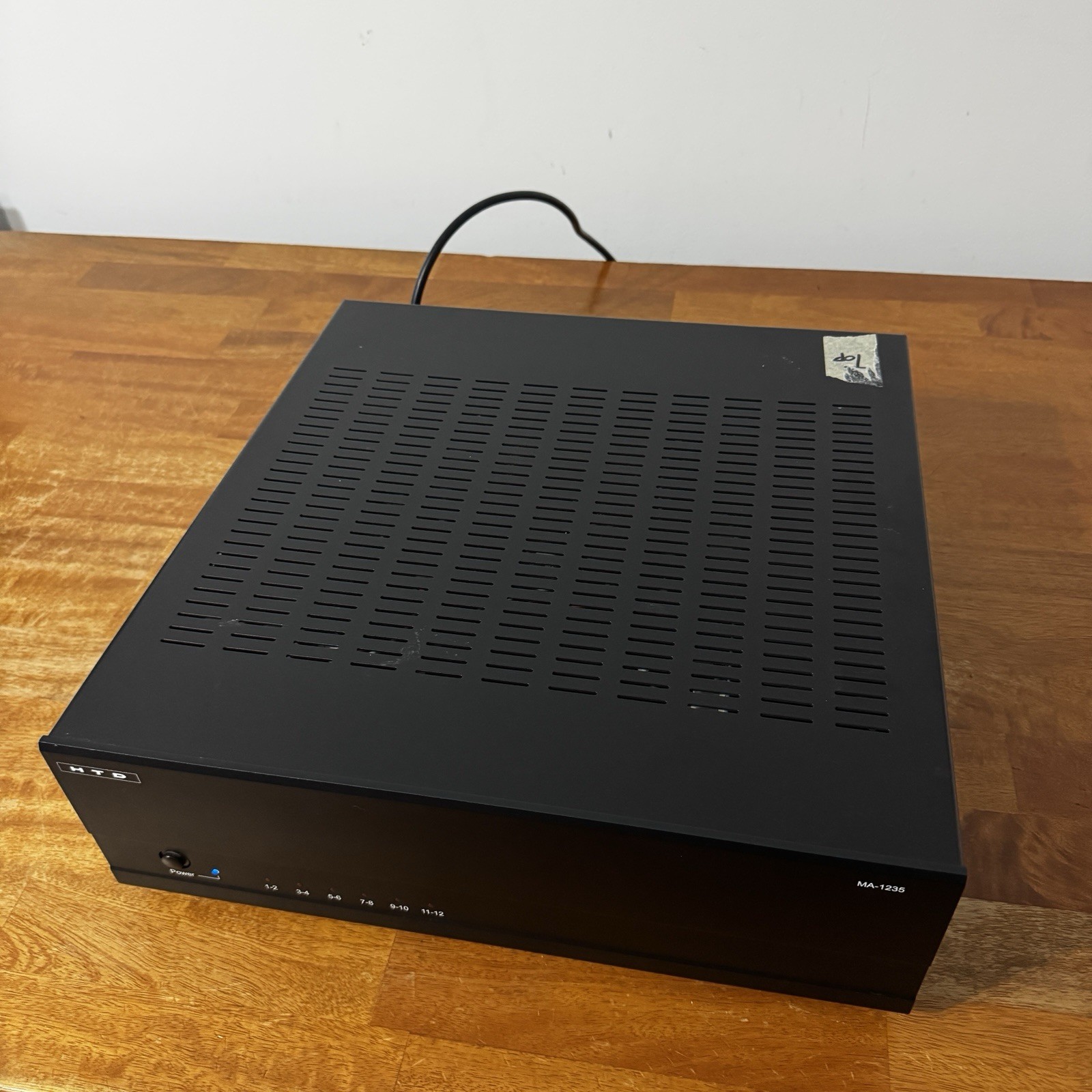 HTD MA-1235 High Efficiency 12 Channel Amplifier Tested works