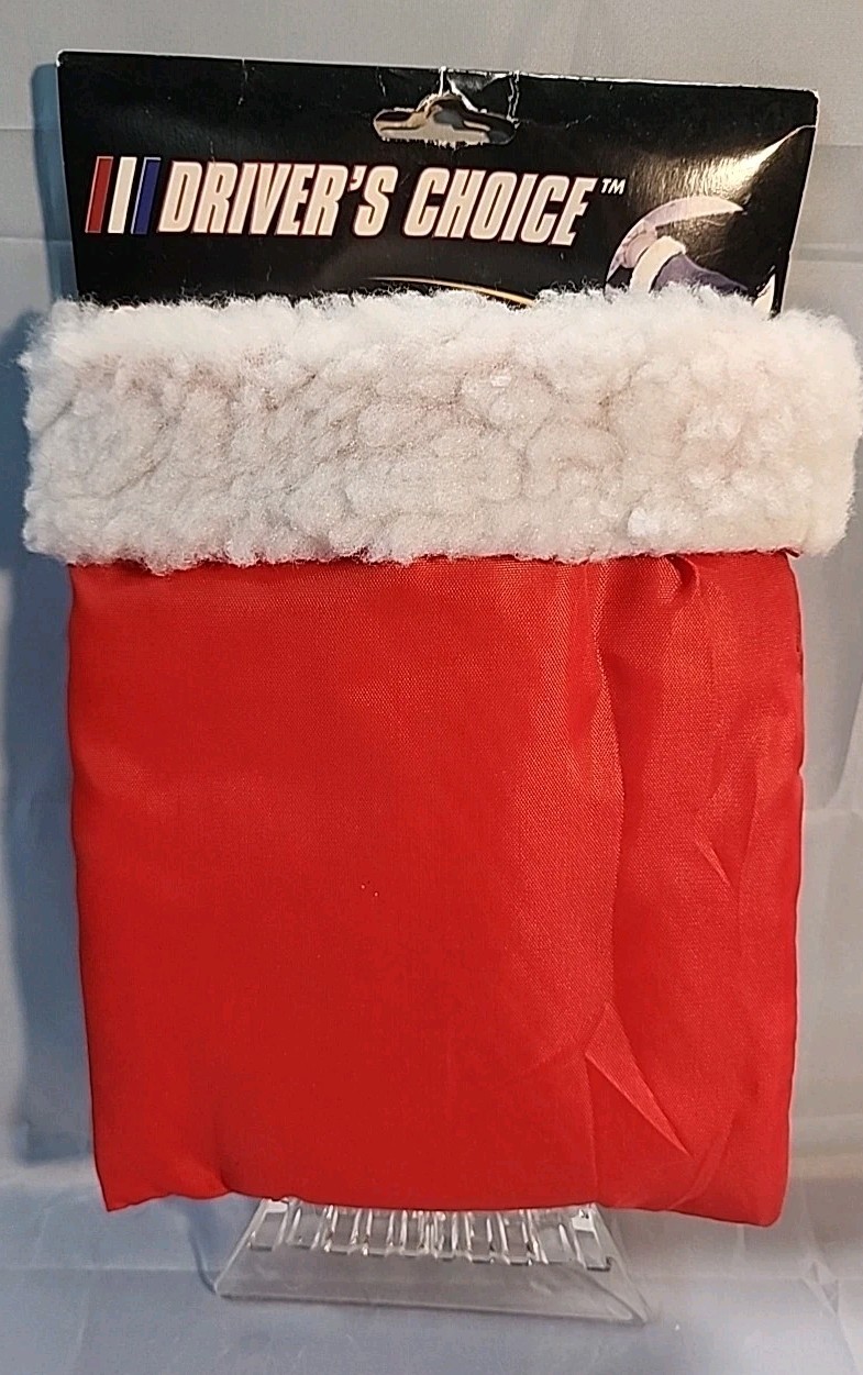 Car Winter Ice Snow Scraper with Christmas Mitt Window Windshield Ice Remover